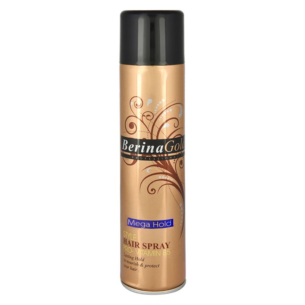Berina gold Hair Spray- mega hold (250 ml)