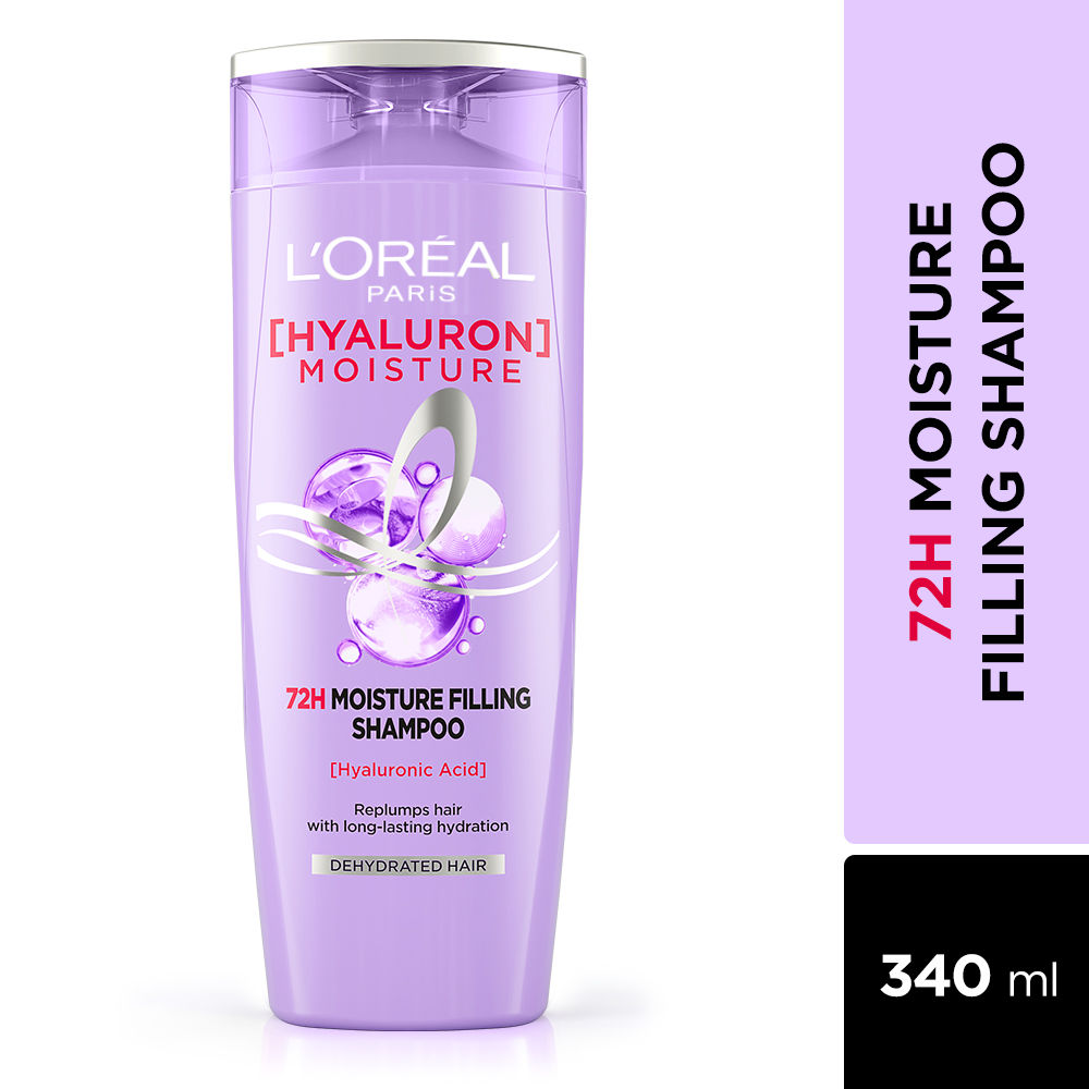 L'Oreal Paris Hyaluron Moisture 72H Moisture Filling Shampoo | With ...