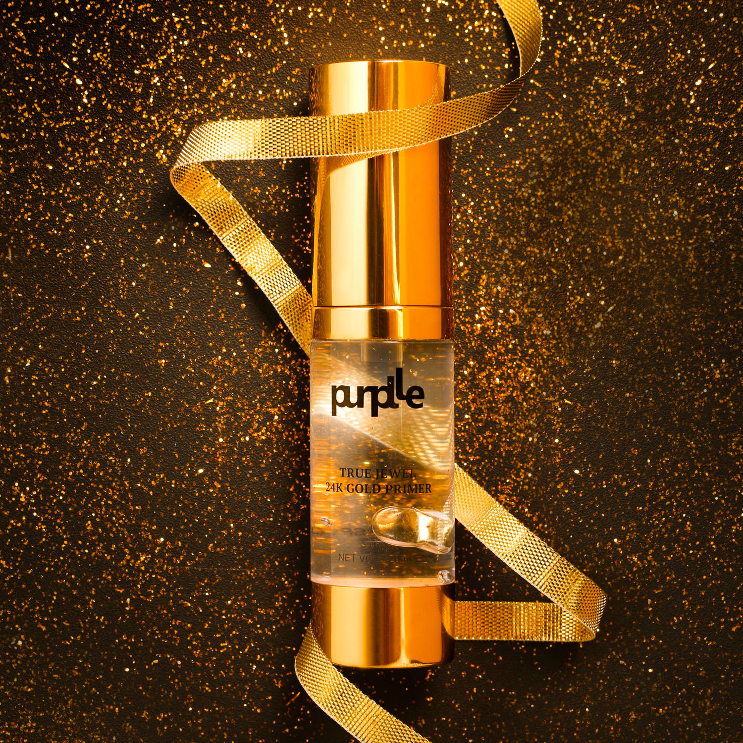 Purplle True Jewel 24K Gold Primer | Matte | Oil Control | Shine Control | Long Lasting | Lightweight | Pore Minimising | Dermatologically Tested - (20 ml)