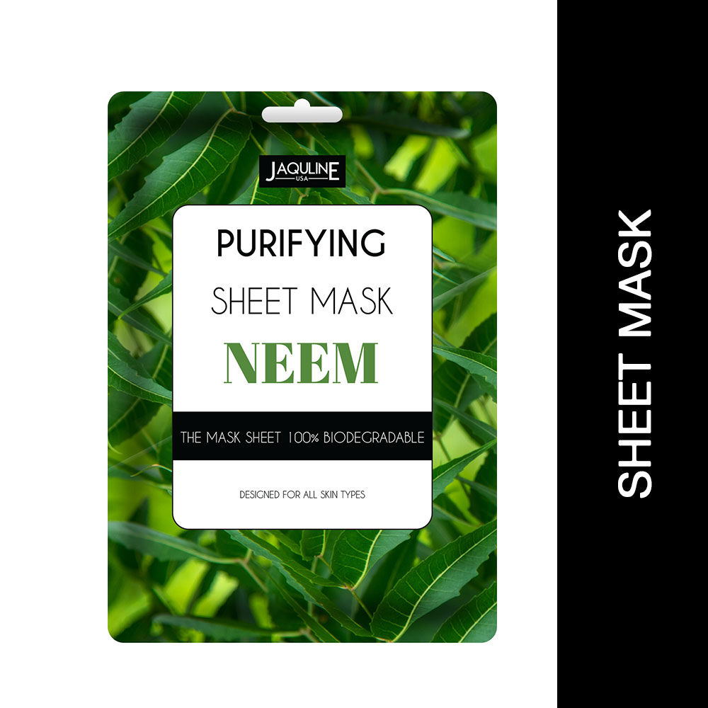 Jaquline USA Purifying Sheet Mask Neem
