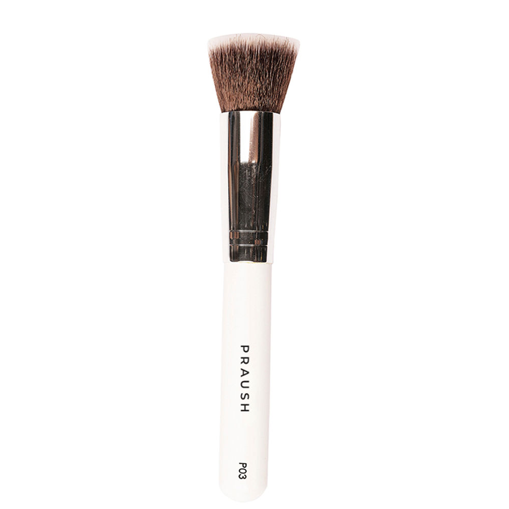 Praush (Formerly Plume) Professional Flat Top Foundation Kabuki Brush P03