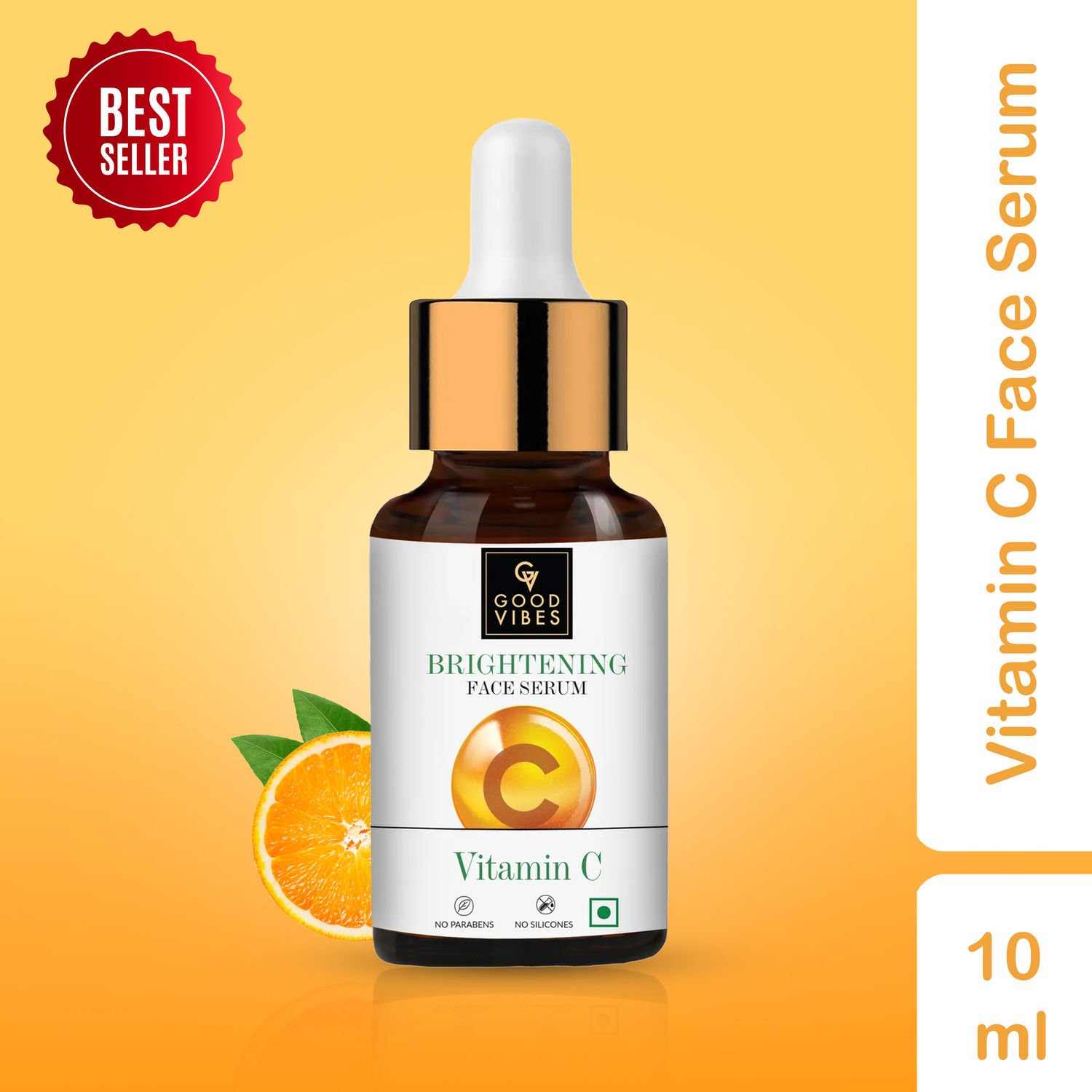 Good Vibes Vitamin C Brightening Face Serum (10 ml)
