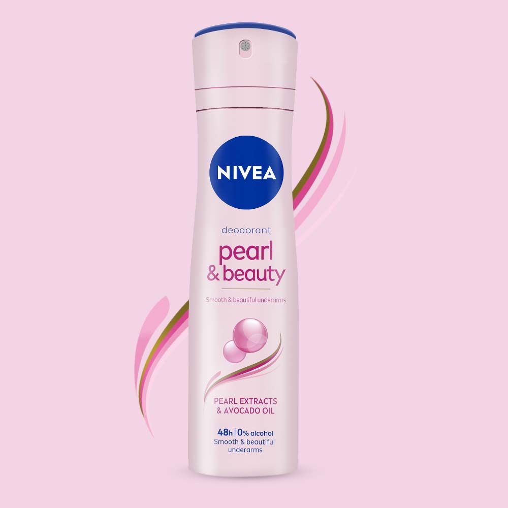 Buy NIVEA Deodorant Pearl & Beauty Women 150ml - Purplle