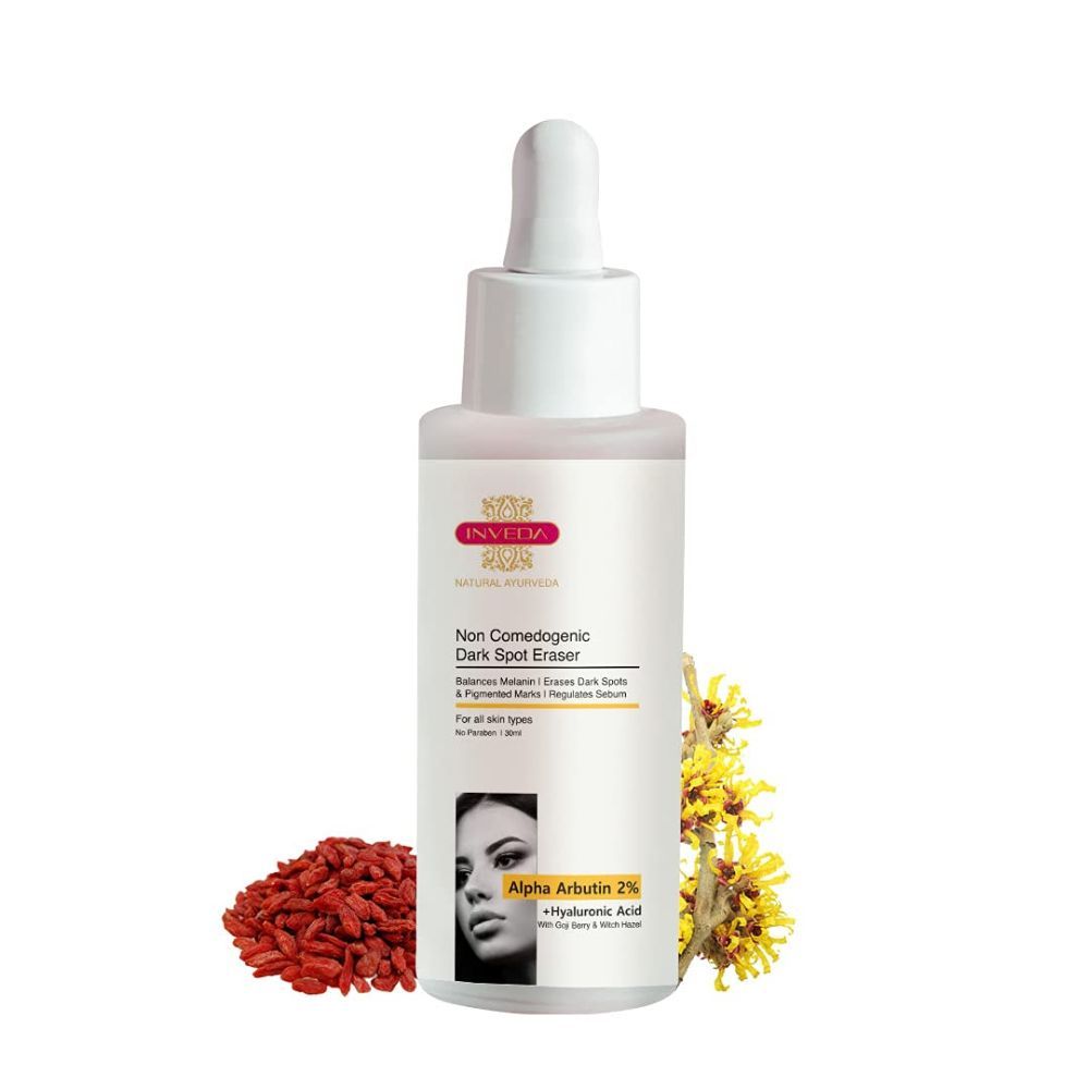 Inveda Alpha Arbutin 2 + Hyaluronic Acid Non Comedogenic with Witch
