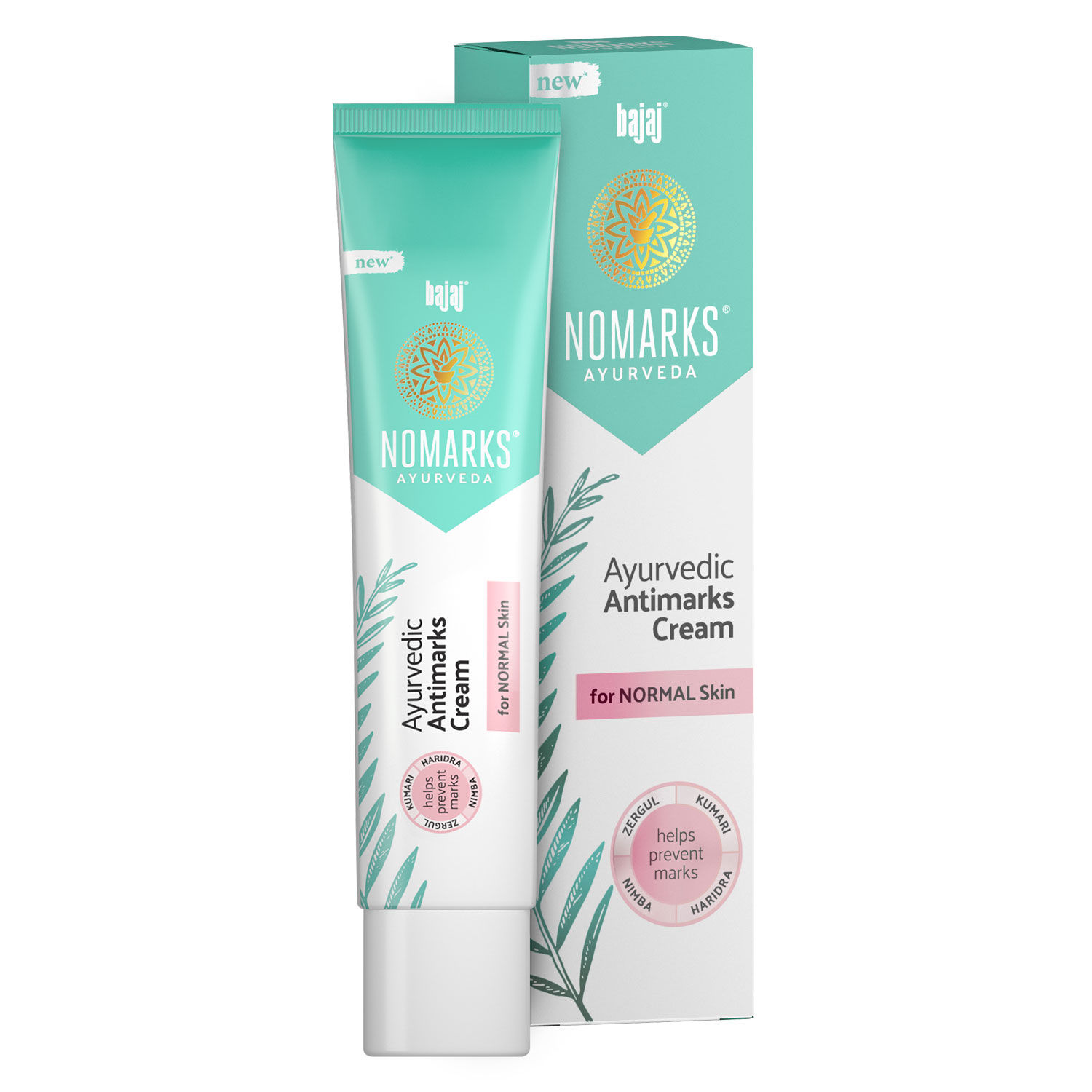 Buy Bajaj Nomarks Ayurvedic Antimarks Cream - for Normal Skin (25 g) - Purplle