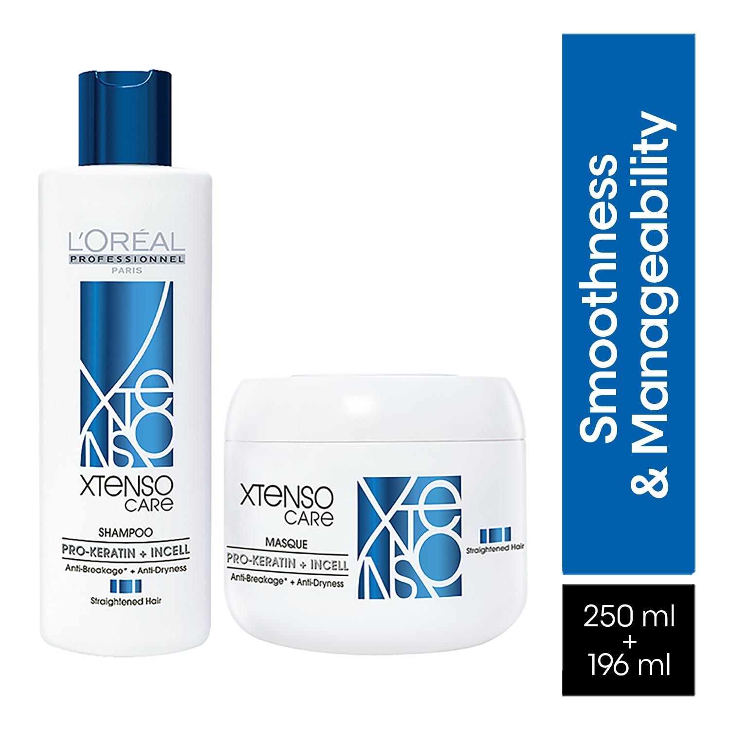 L'Oreal Professionnel Xtenso Care Shampoo + With Combo of Xtenso Care