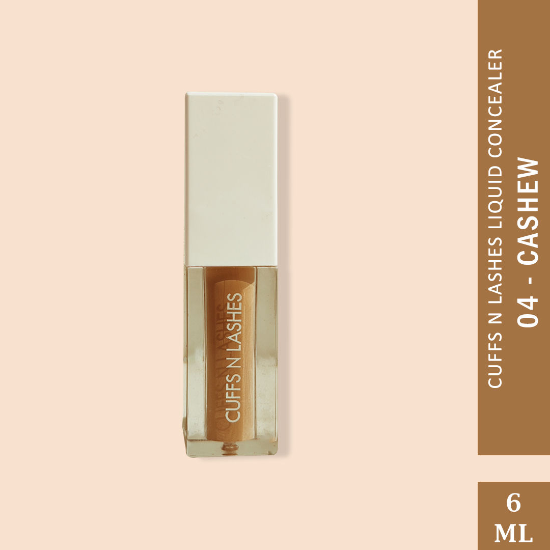 Cuffs N Lashes Cover It All Liquid Concealer, Cashew-04