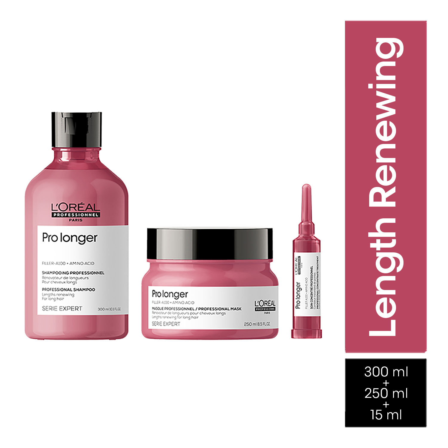 L'Oreal Professionnel Serie Expert Pro Longer Shampoo + Hair Mask