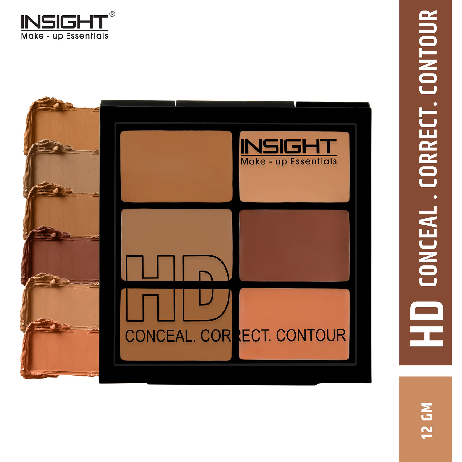 INSIGHT COSMETICS HD CONCEAL CORRECT CONTOUR_MEDIUM SKIN