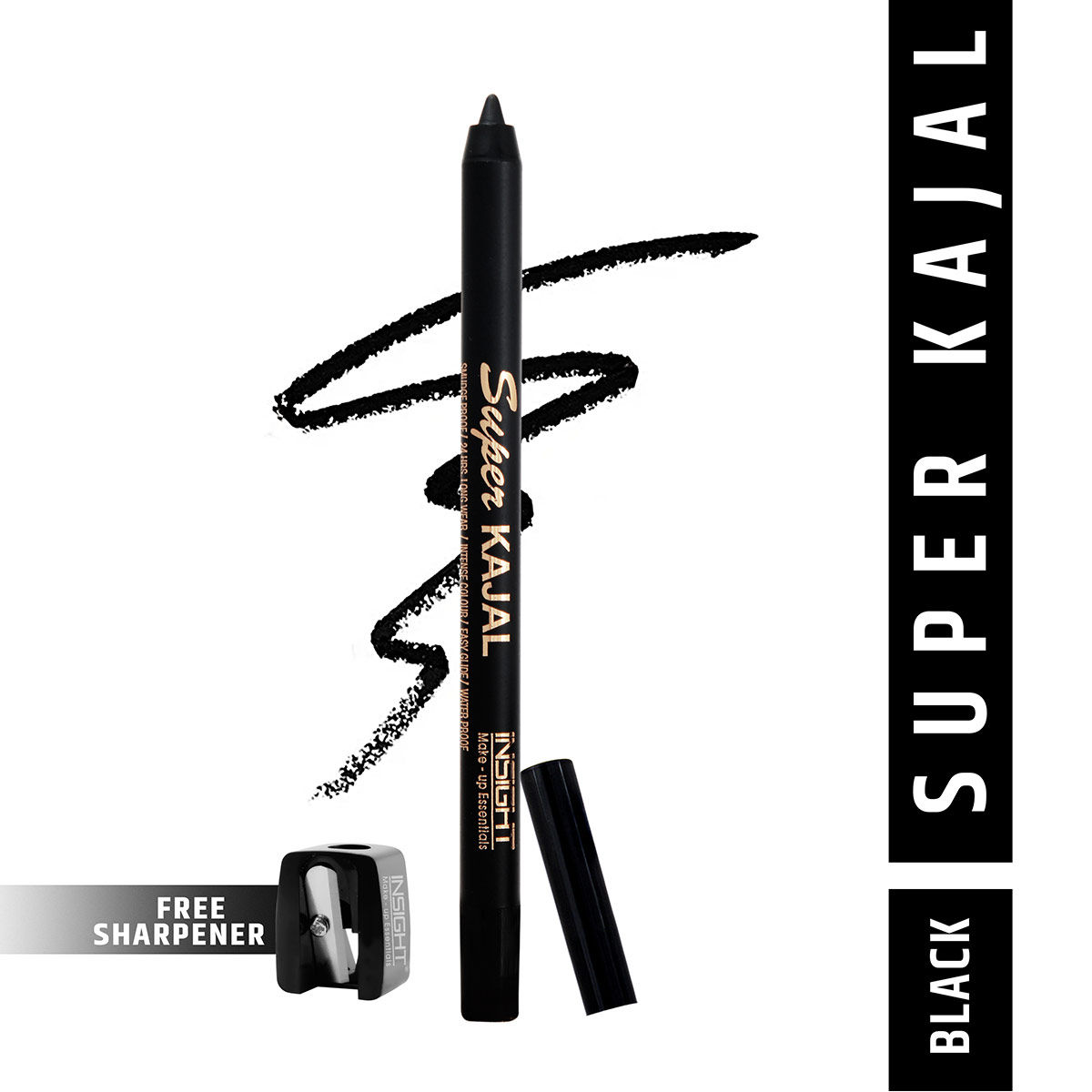 Buy Insight Super Eyeliner Kajal Pencil Online Purplle
