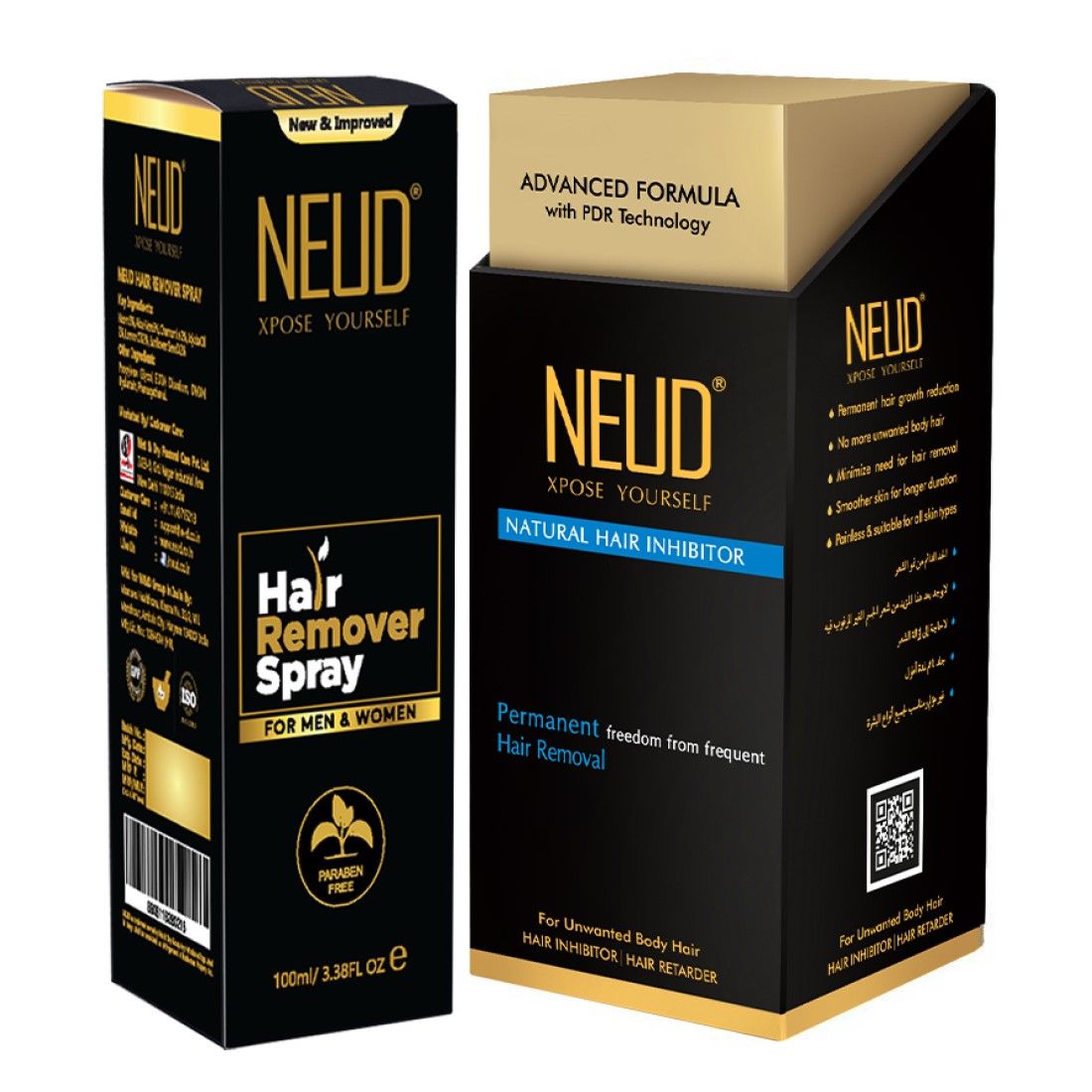 Neud Hair Remover Spray 100 ml  RichesM Healthcare