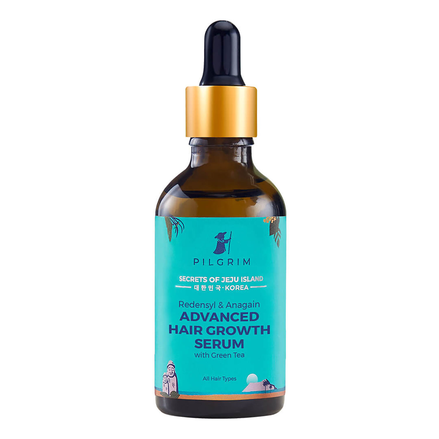 Pilgrim Hair Growth Serum With Redensyl Anagain For Hair Fall Control 
