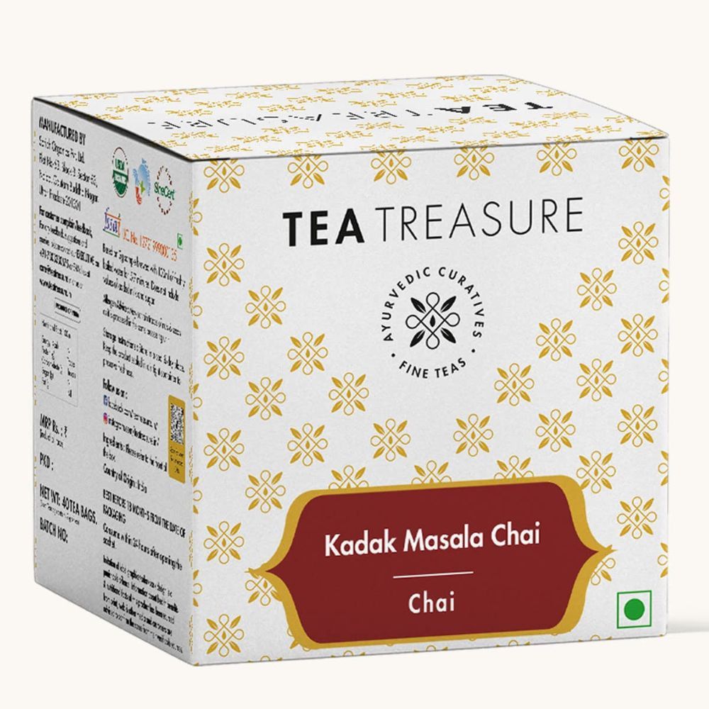 Tea Treasure kadak Masala Chai 10 Tea Bag