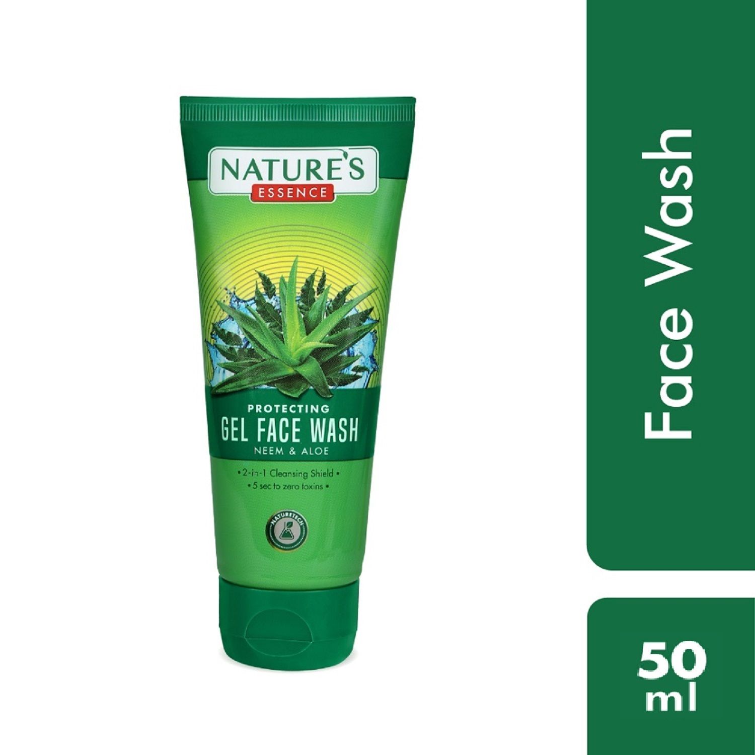 Buy Nature's Essence Protecting Gel Face Wash Neem & Aloe (65 ml