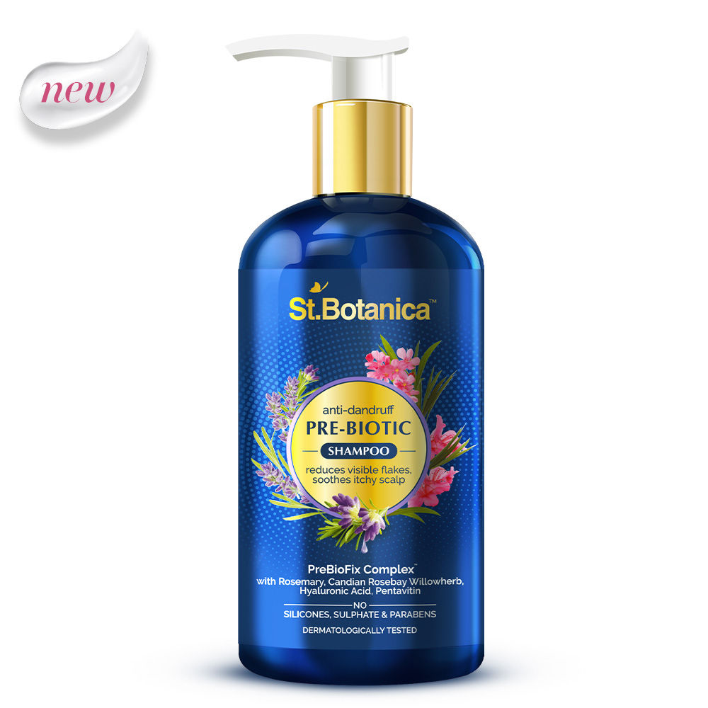 St.Botanica Antidandruff Prebiotic Shampoo 300ml Reduces Flakes