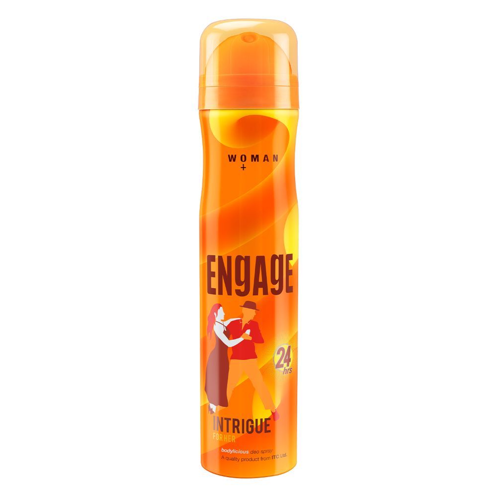 Engage Intrigue For Her Deodorant For Women Sweet And Sophisticated Skin Friendly 150ml 