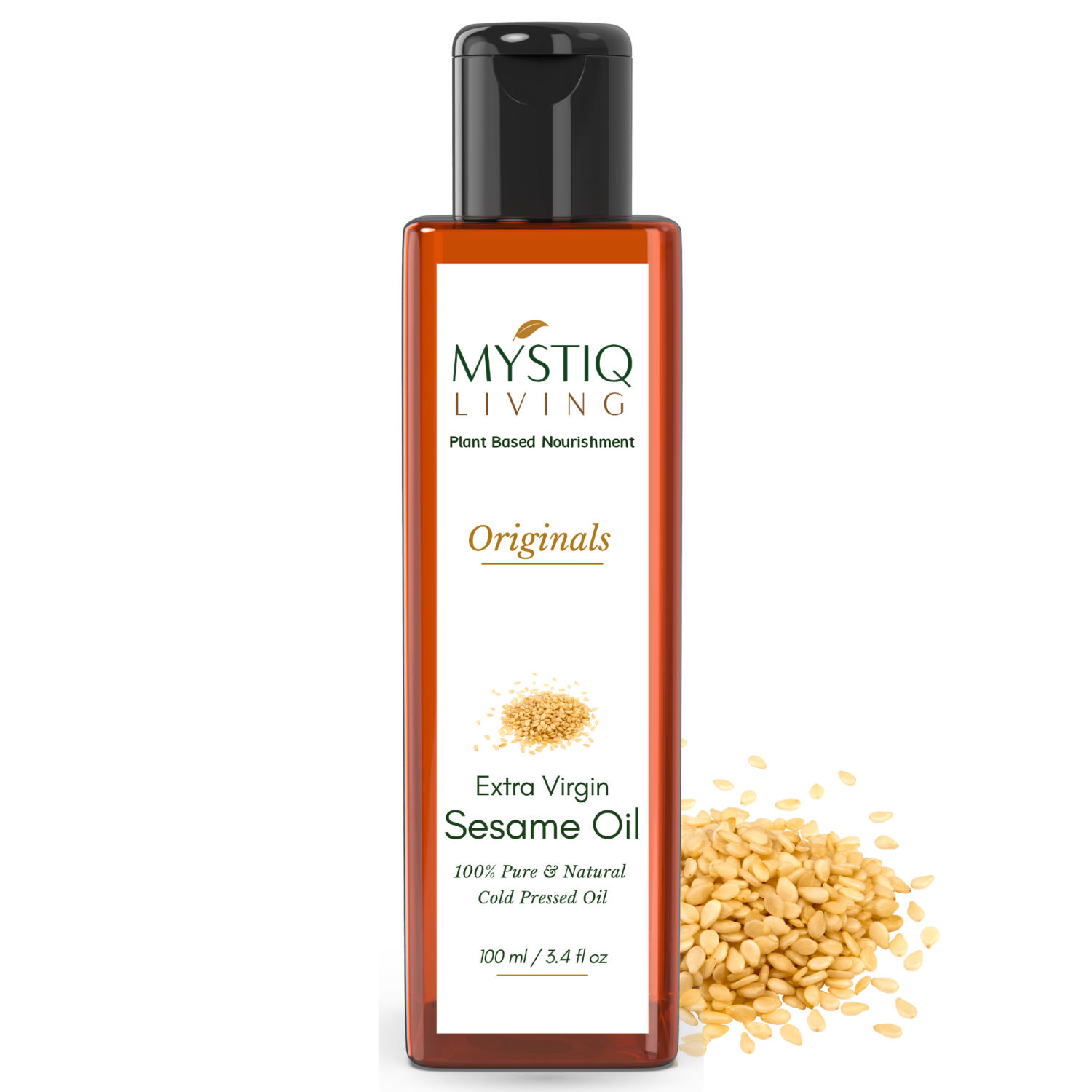 Mystiq Living Originals Extra Virgin Sesame Oil(100 ml)