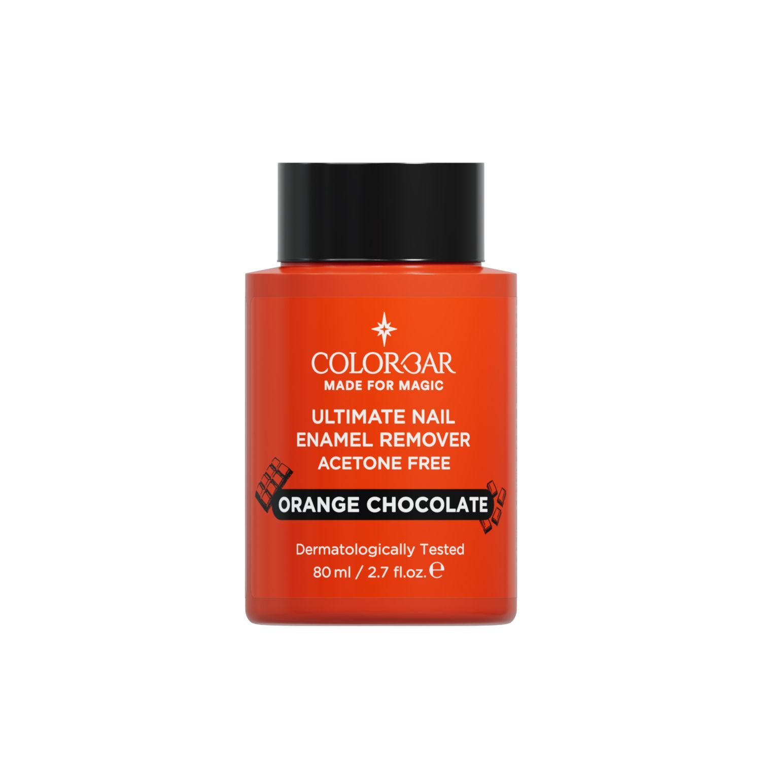 Buy Colorbar Ultimate Nail Enamel Remover Acetone Free (80 ml) Orange