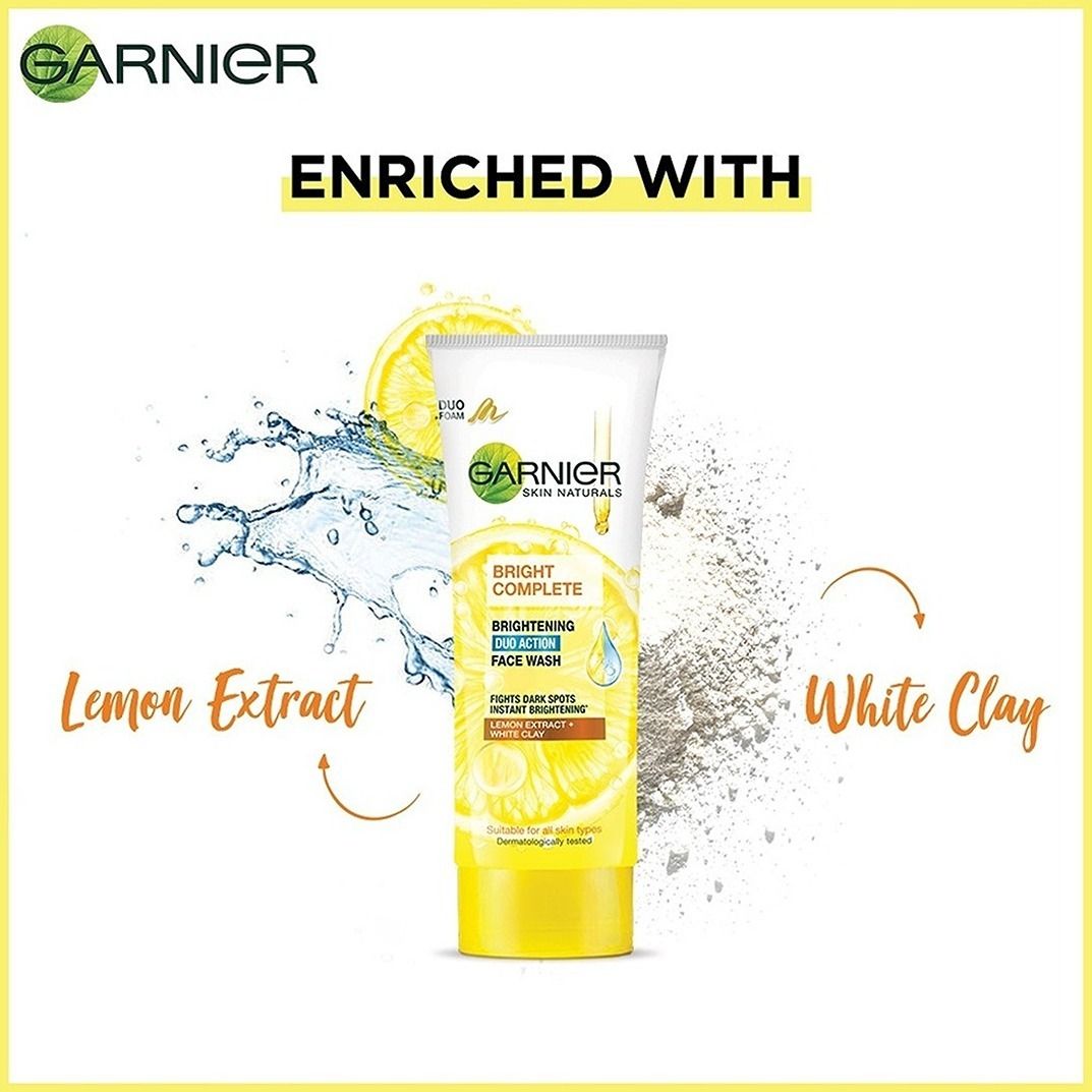 Garnier Skin Naturals Bright Complete Face Wash 100 G