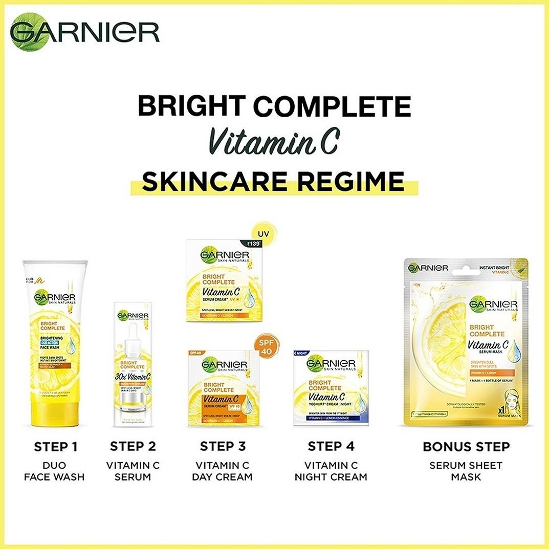 Garnier Skin Naturals Bright Complete Face Wash 100 G