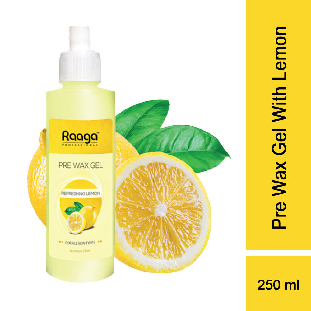 Raaga Professional Pre Wax Gel With Lemon, for efficient Wax Treatment