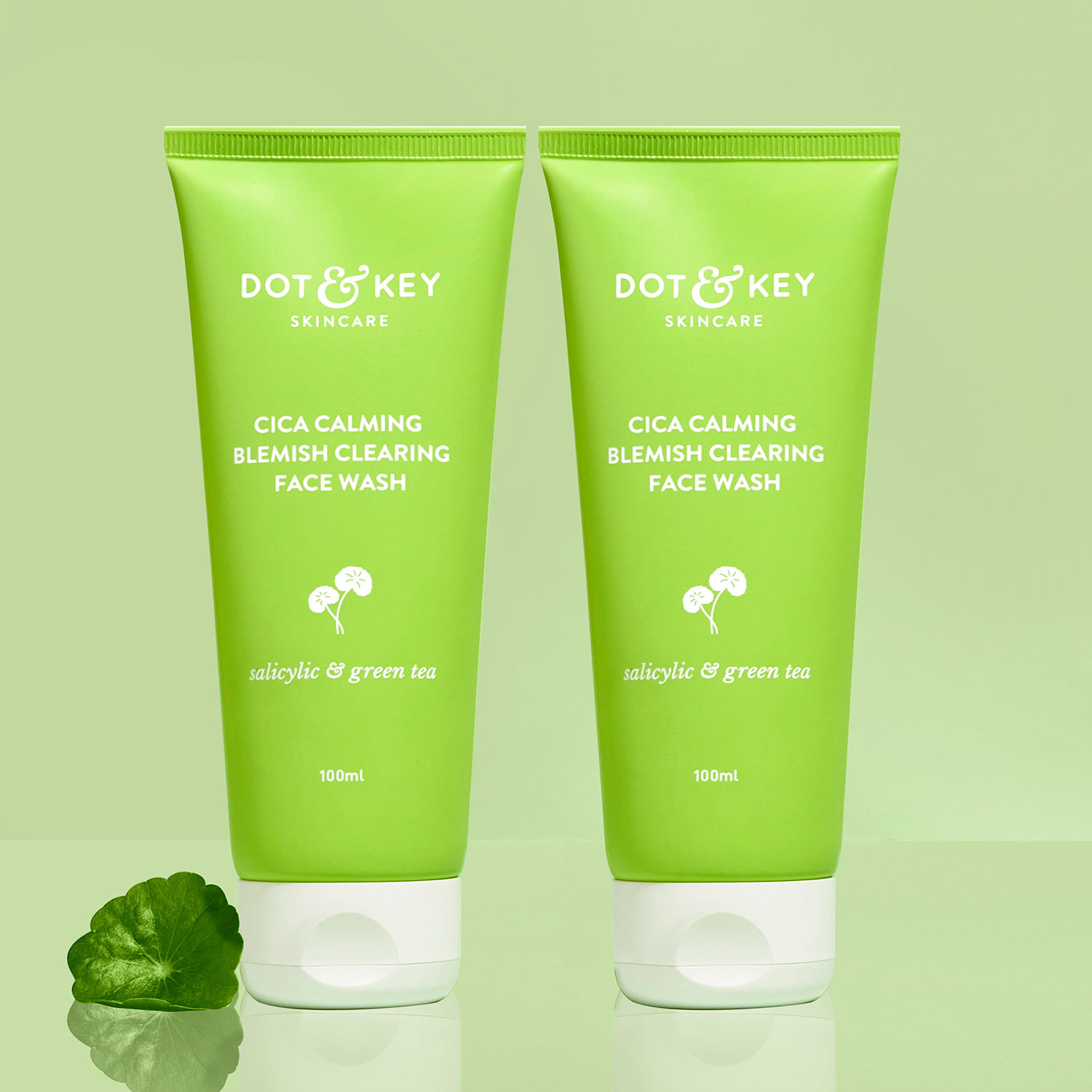 Dot & Key Cica 2 Salicylic Acid Face Wash 100ml Pack of 2