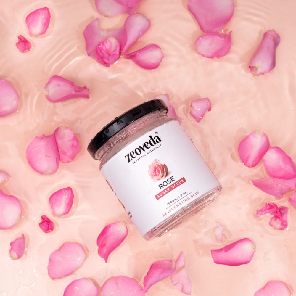 Zeoveda Rose Sugar Scrub