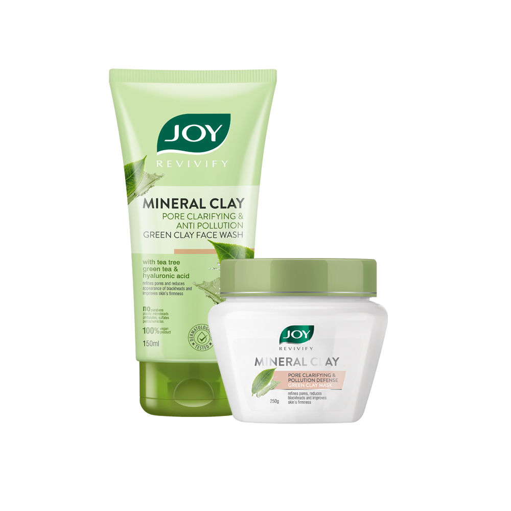 Joy Revivify Vitamin C Face Wash 150ml & Face Brightening Vitamin C Gel