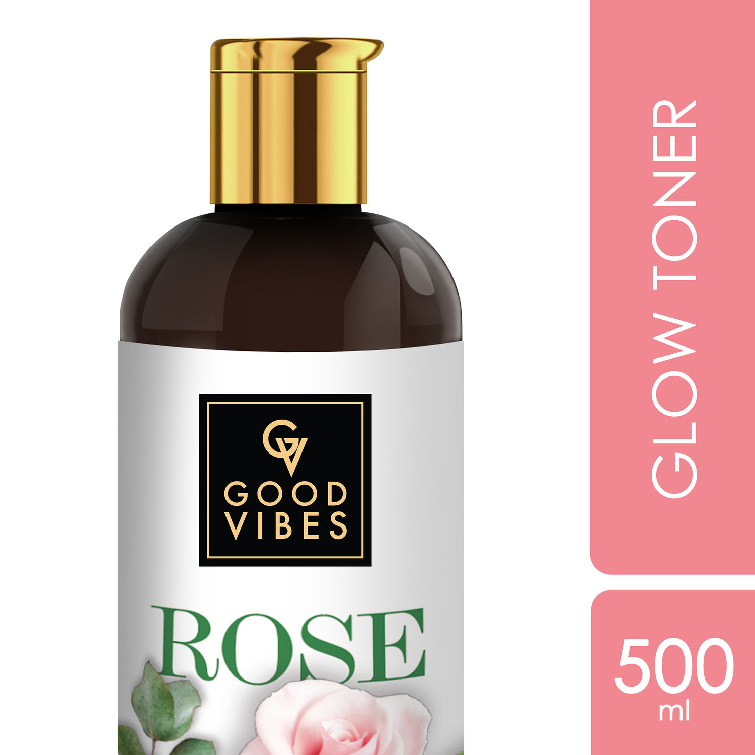 Buy Good Vibes Rose Glow Toner (500 ml) Online Purplle