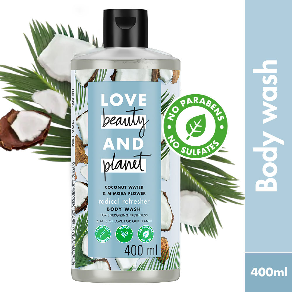 Love Beauty & Natural Coconut Water and Mimosa Sulfate Free Body