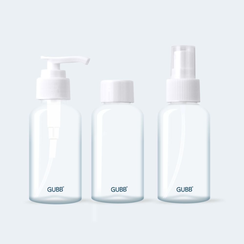 Buy GUBB Travel Bottle Set For Toiletries (Spray Bottle, Pump Bottle