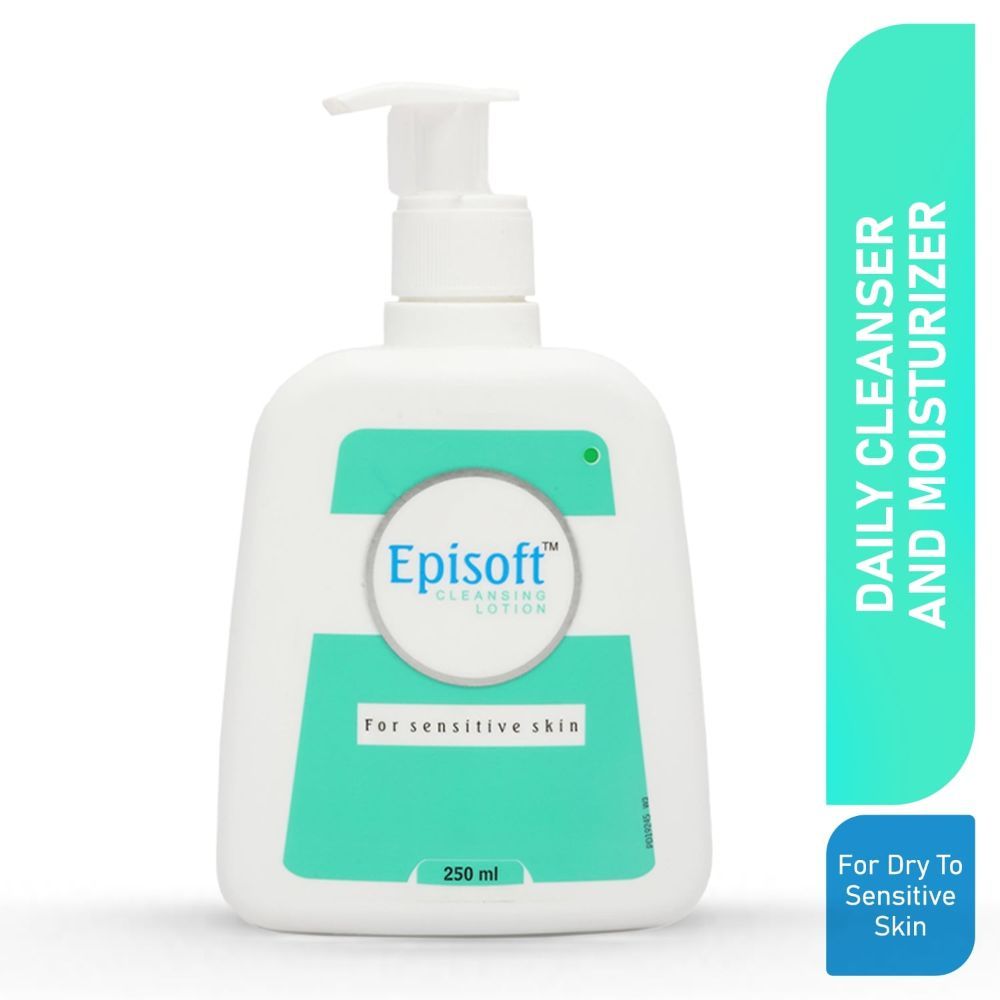 Episoft Cleansing Lotion for Sensitive & Dry Skin I Cleanser,250ML