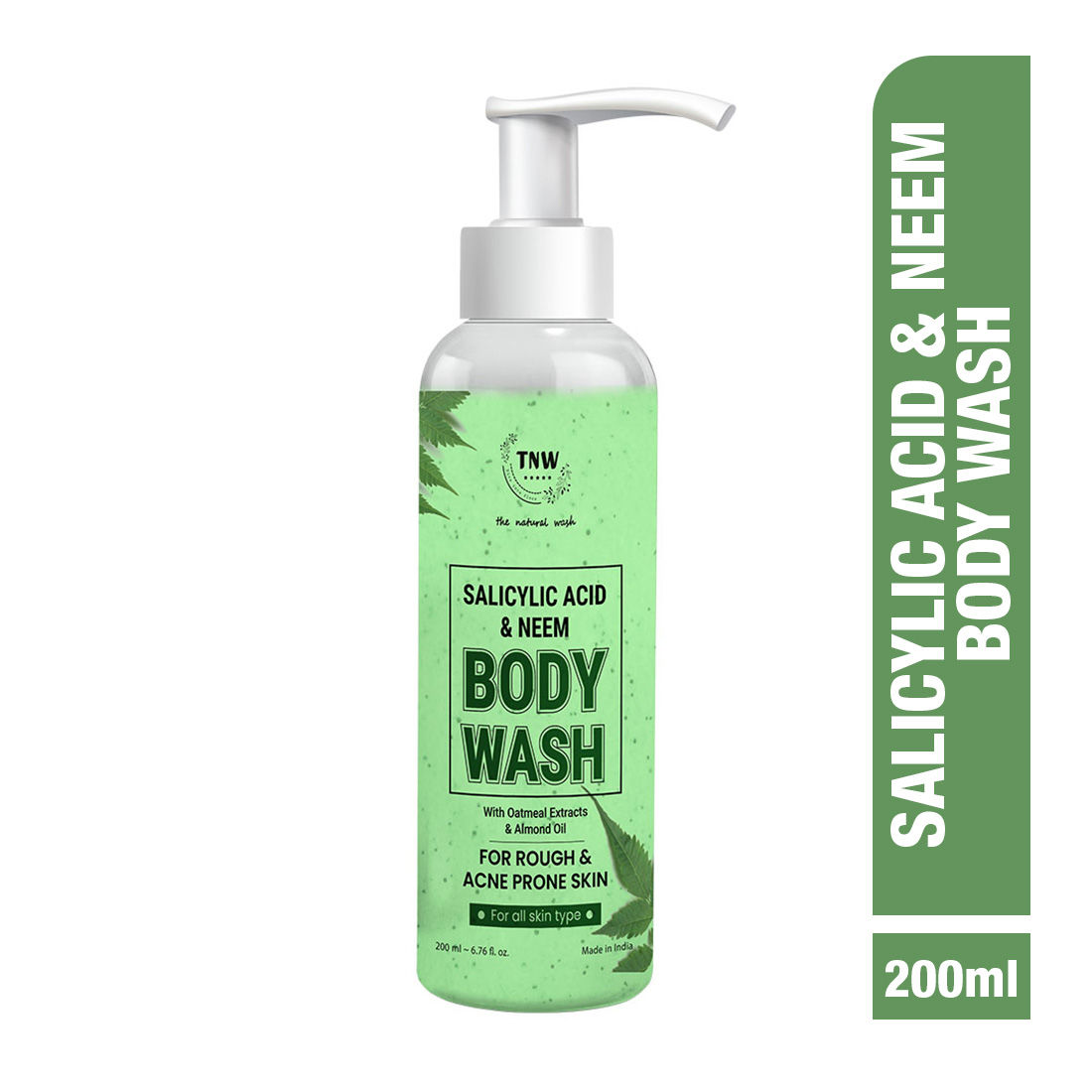 TNW The Natural Wash Salicylic Acid & Neem Body Wash 100ml with Aloe