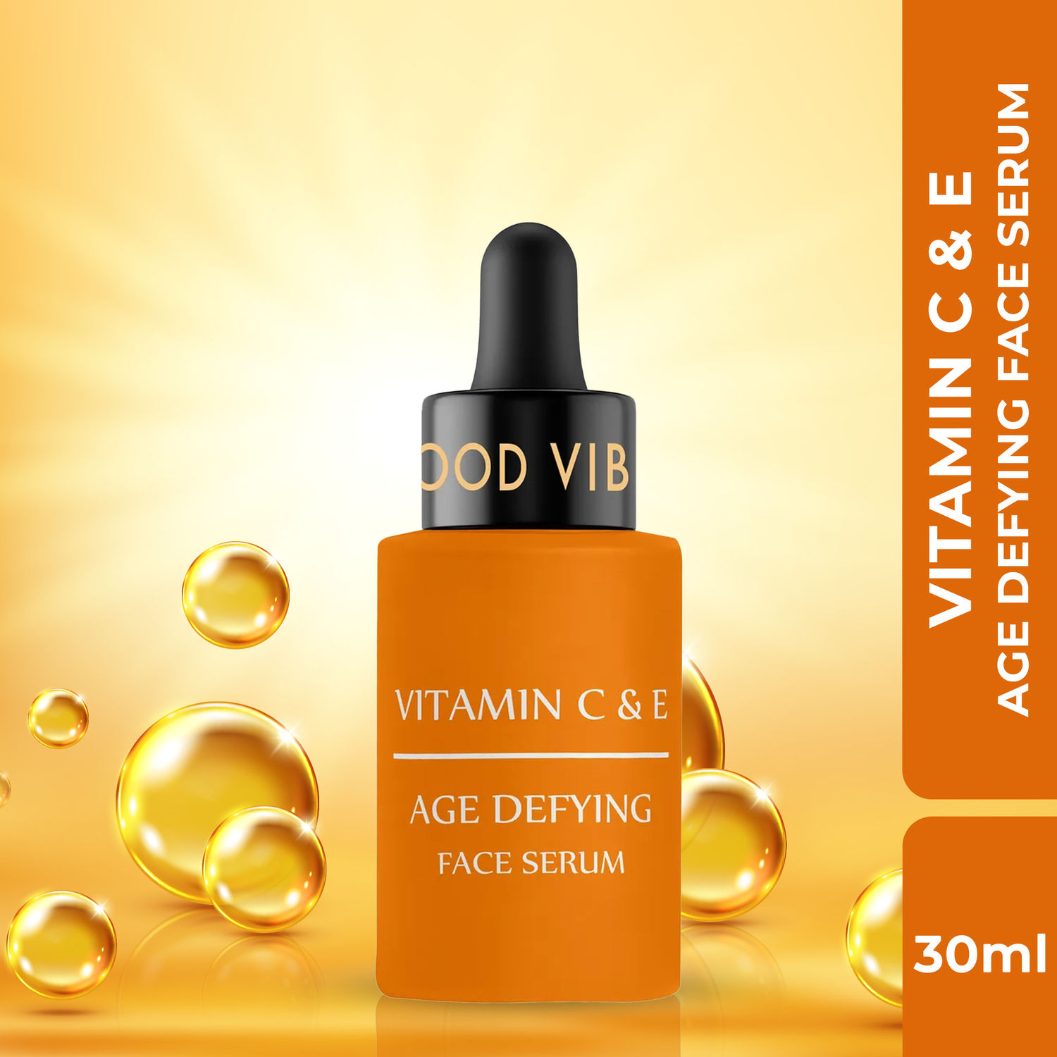 Good Vibes Age Defying Vitamin C & E Face Serum 30ml (GT)