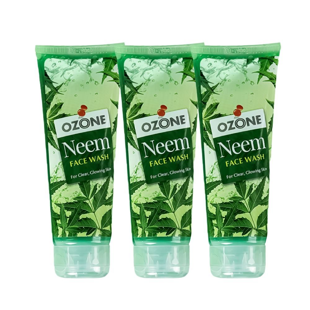Ozone Neem Face Wash 100 ML Pack of 3