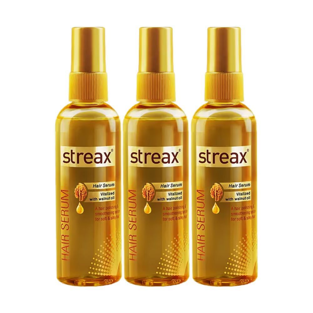Buy Streax Hair Serum Vitalized with Walnut Oil 6 x 25 ml Online | Flipkart  Health+ (SastaSundar)