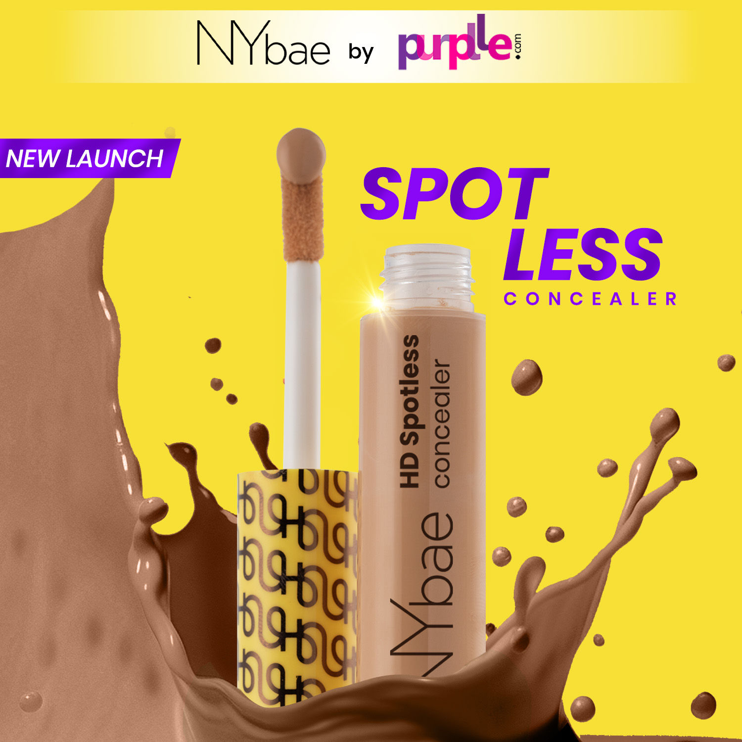 Buy NY Bae HD Spotless Liquid Concealer Milk Chocolate Pretzel 2 3 buy-ny-bae-hd-spotless-liquid-concealer-milk-chocolate-pretzel-2-3