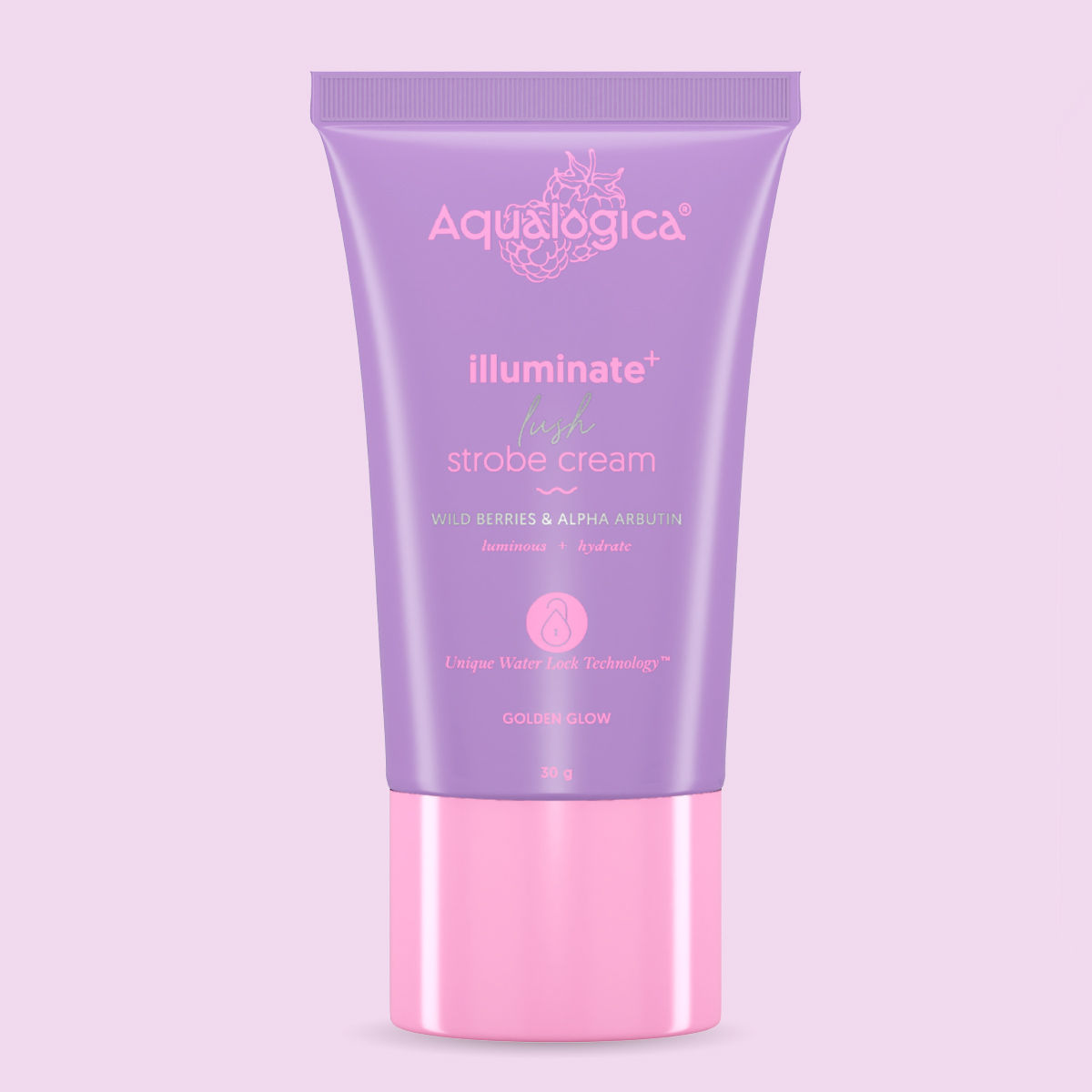 Aqualogica Illuminate+ Lush Strobe Cream with Wild Berries and Alpha