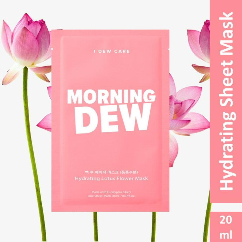 I DEW CARE MORNING DEW, Hydrating Sheet Mask Korean Skin Care
