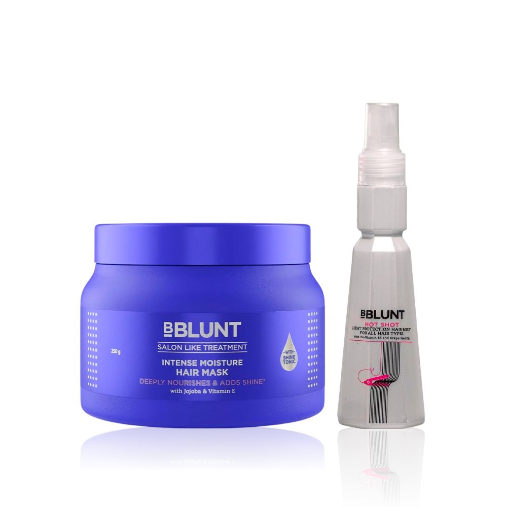 BBLUNT Hot Shot Heat Protection Mist with Grapeseed Oil & Provitamin B5