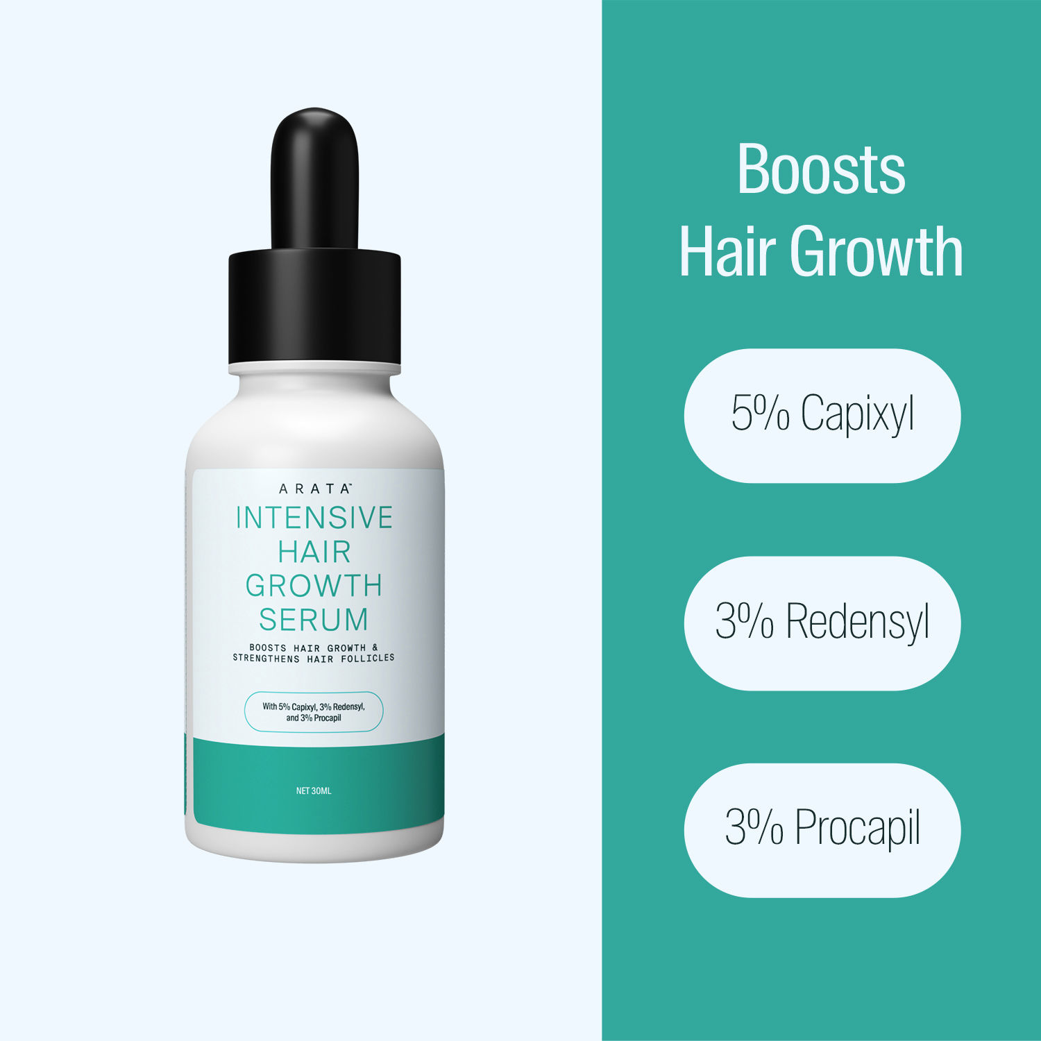 Arata Intensive Hair Growth Serum 40 Ml 