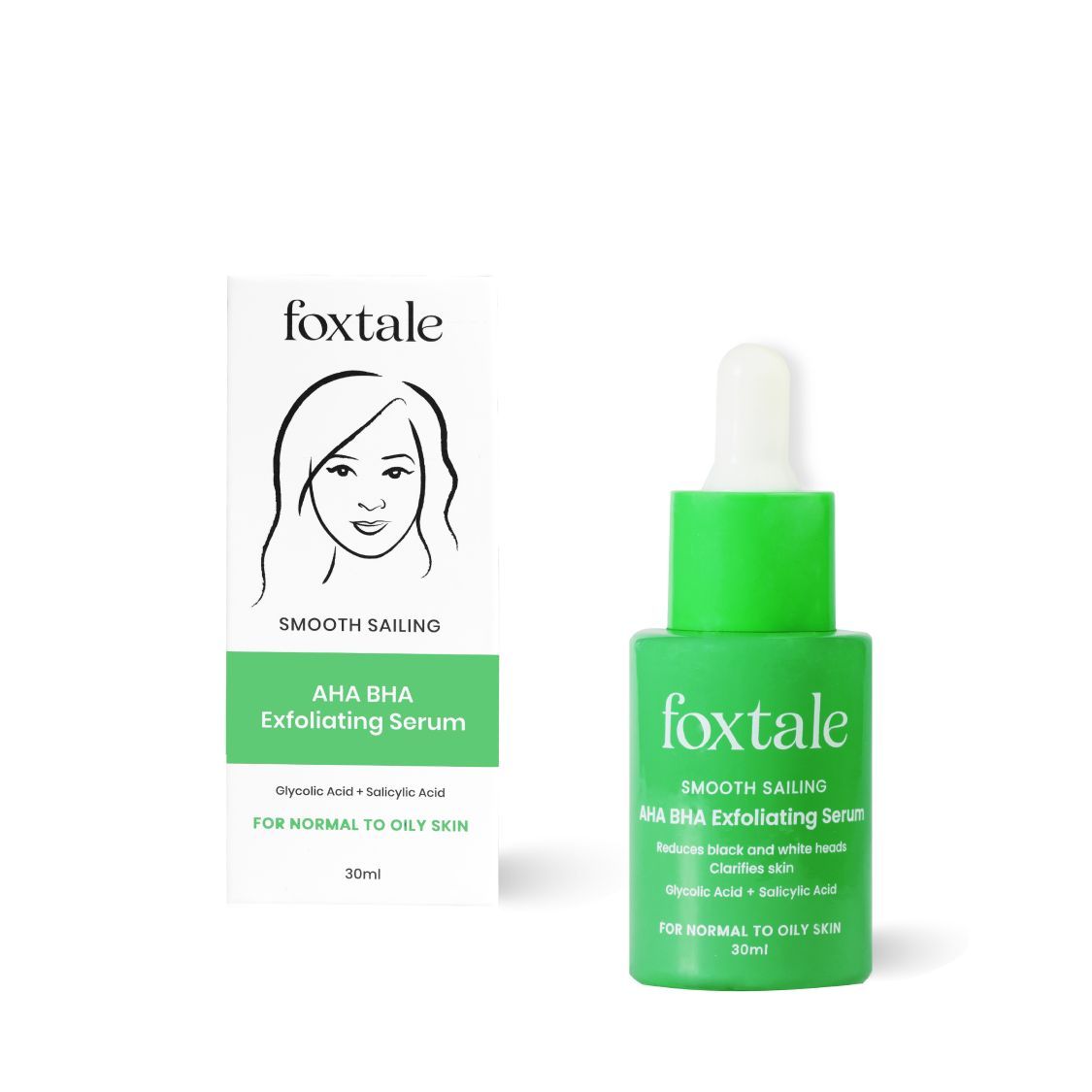 Foxtale 2 Salicylic Acid And 2 Glycolic Acid Serum 30ml foxtale-2-salicylic-acid-and-2-glycolic-acid-serum-30ml