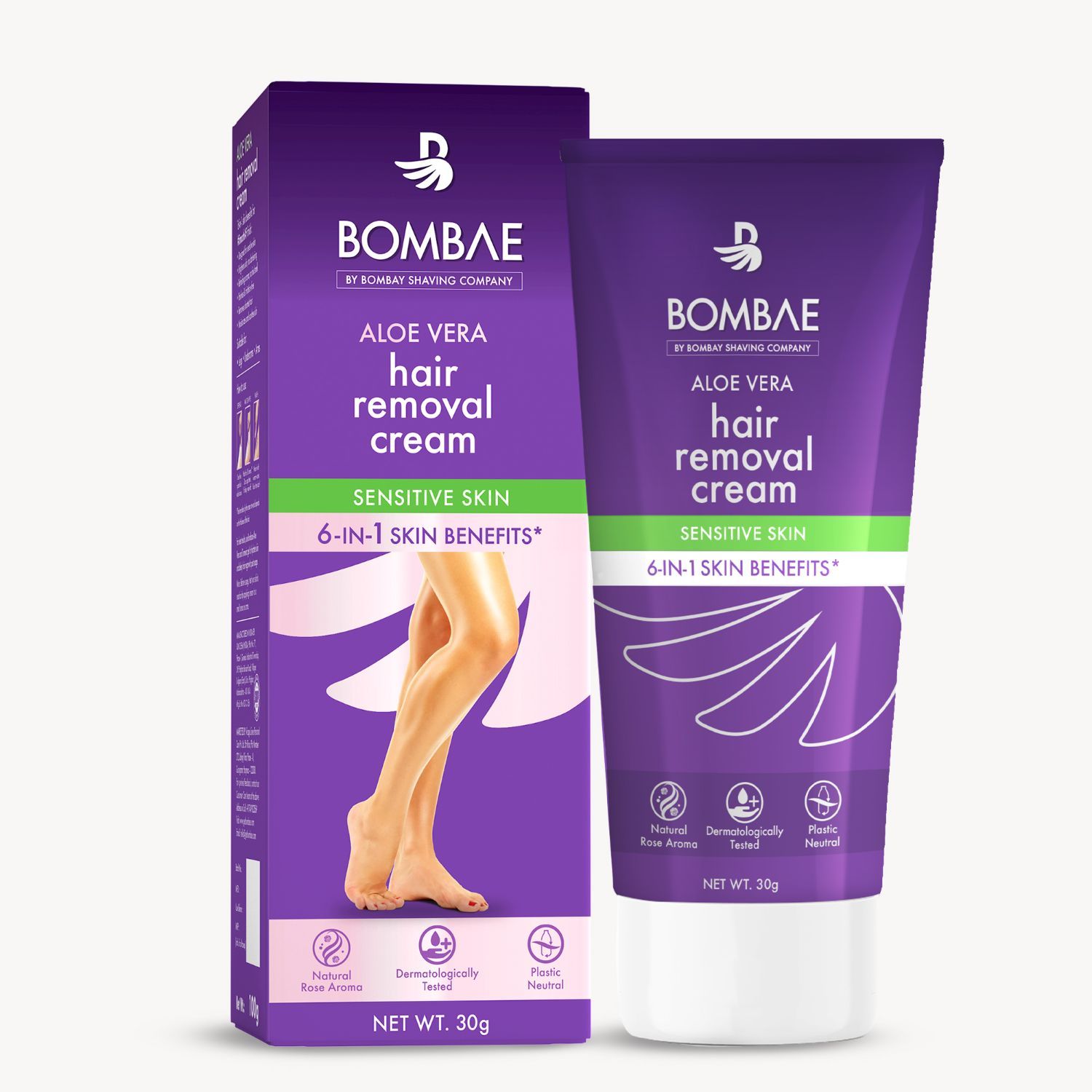 Hair removal with aloe vera clearance