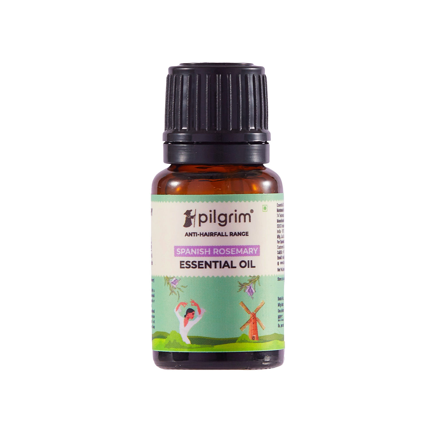 Pilgrim Rosemary Essential Oil for Hair Growth & Hair Fall Control