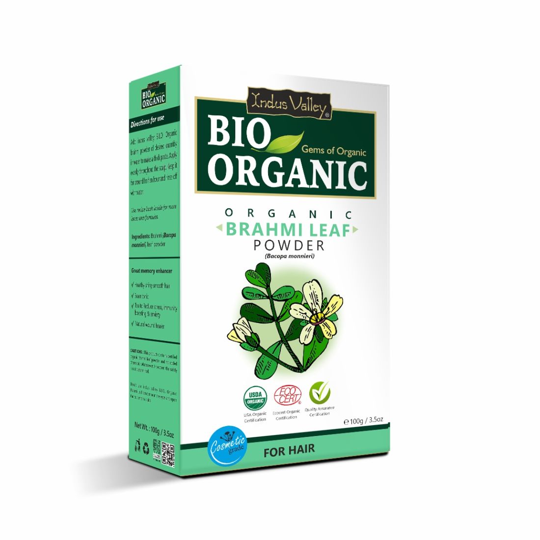 Brahmi Polvere Bio 250g | Più Medical - Foto 4