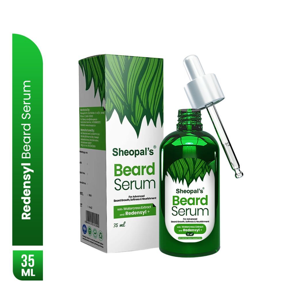 Sheopal's Beard Serum for Advance Beard Growth Patchy Beard Coverage