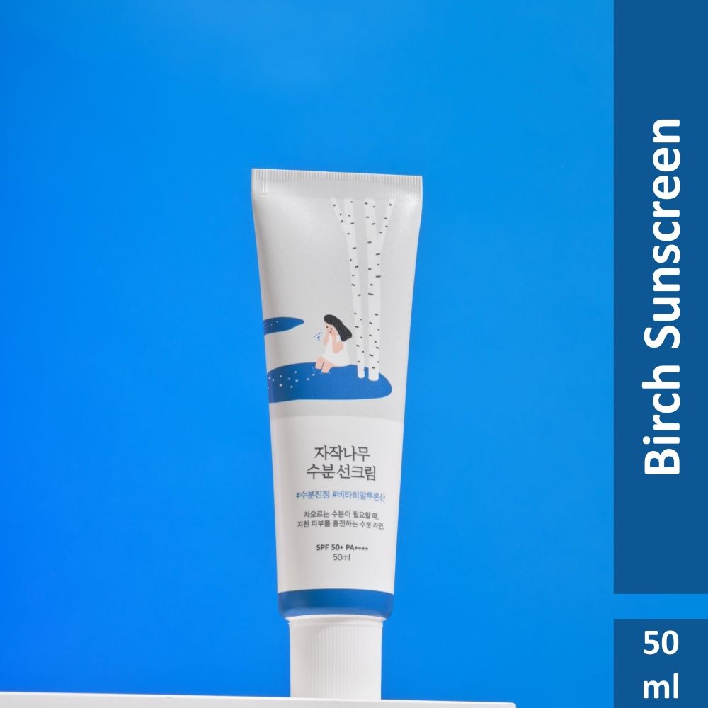 Round Lab Birch Juice Moisturizing Sunscreen (50Ml) Korean Skin Care