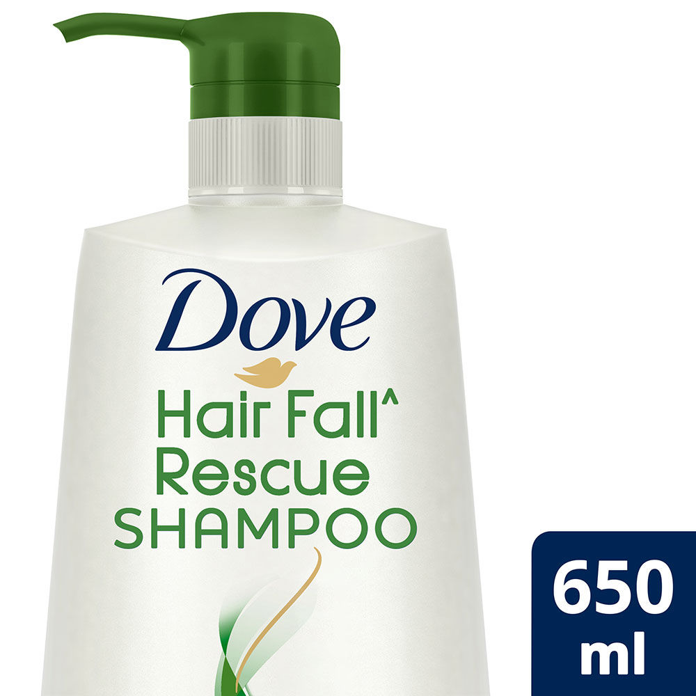 Strengthening Dove shampoo formulated to help prevent hair fall