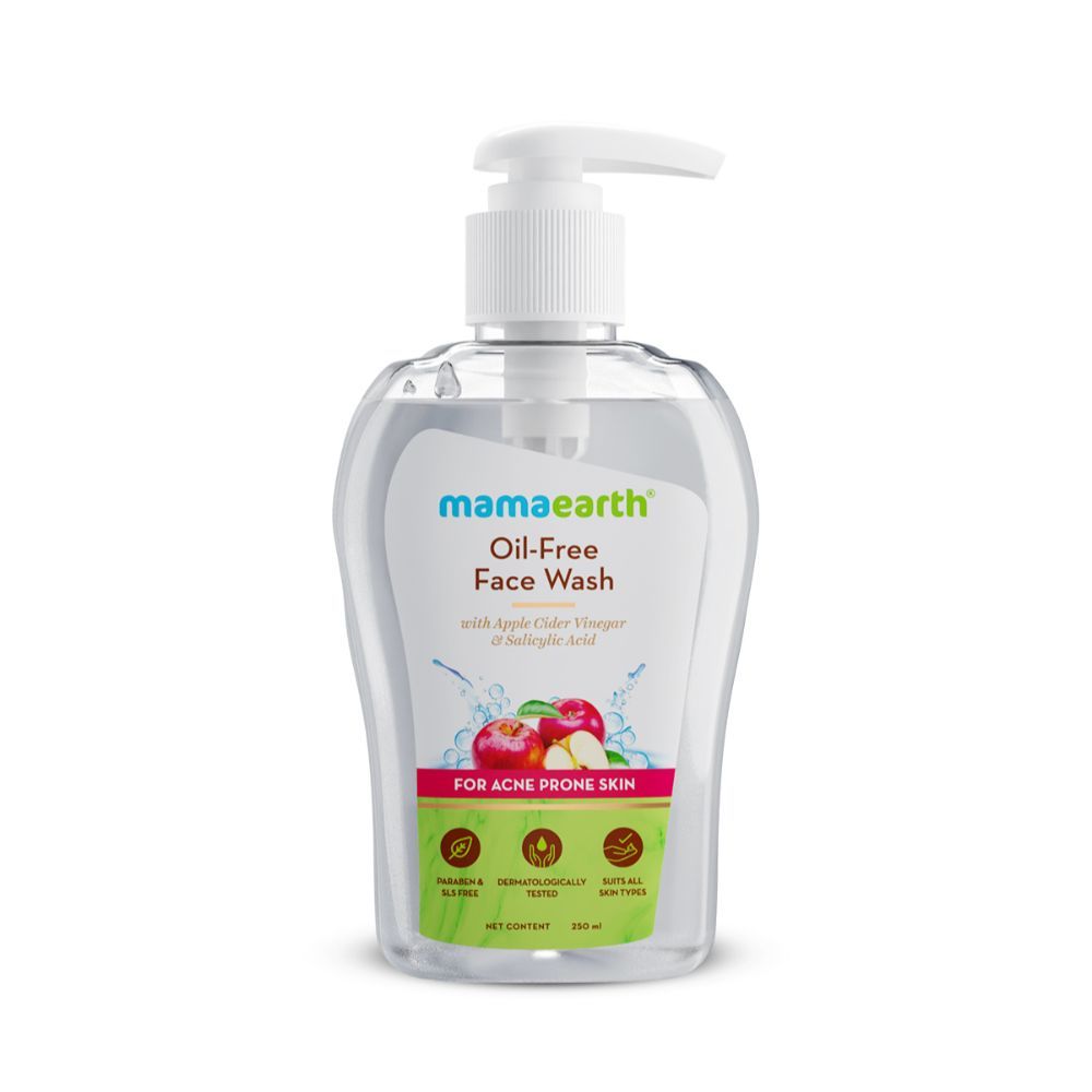 Mamaearth OilFree Face Wash for Oily Skin, with Apple Cider Vinegar