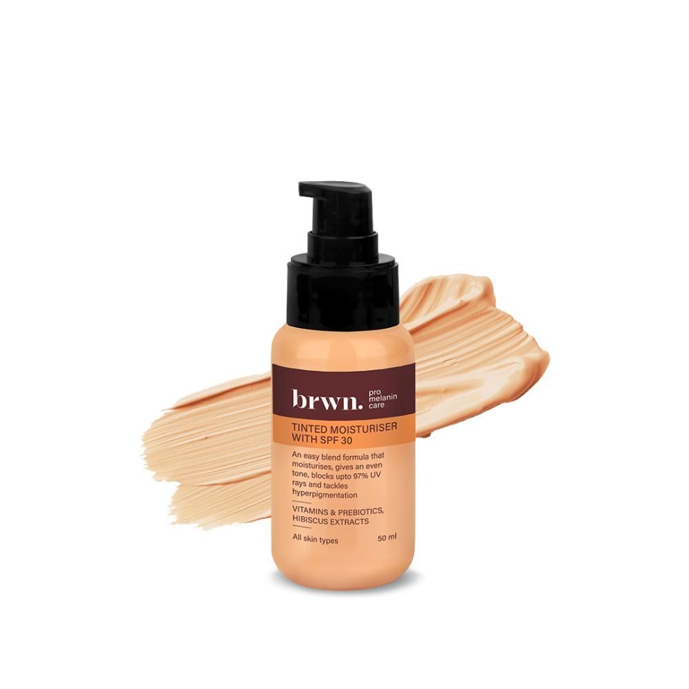 Brwn Tinted Moisturiser SPF 30 with Vitamins and Prebiotics Beige 50ml